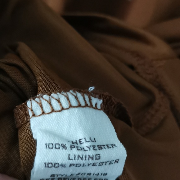 Brown Polka Dot Maxi Dress - Picture 7 of 7